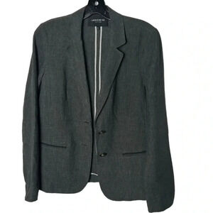 Lafayette 148 ,LINEN blazer,sz 4. Reg for 841$. Like new!quiet luxury,office.